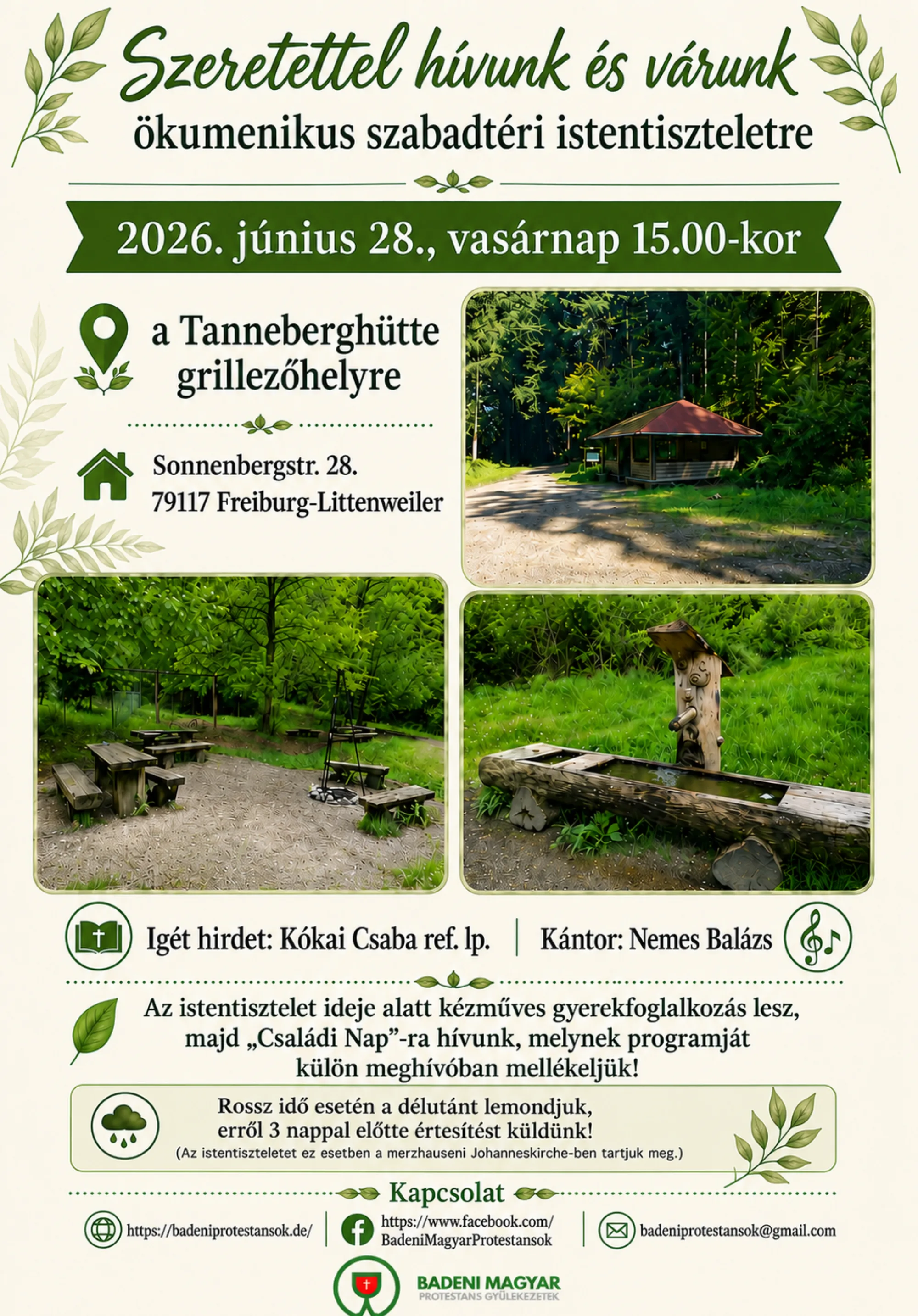 Istentisztelet és szeretetvendégség