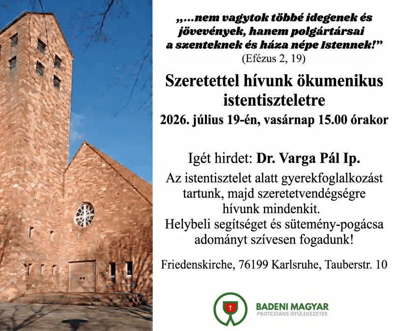 Ökumenikus istentisztelet