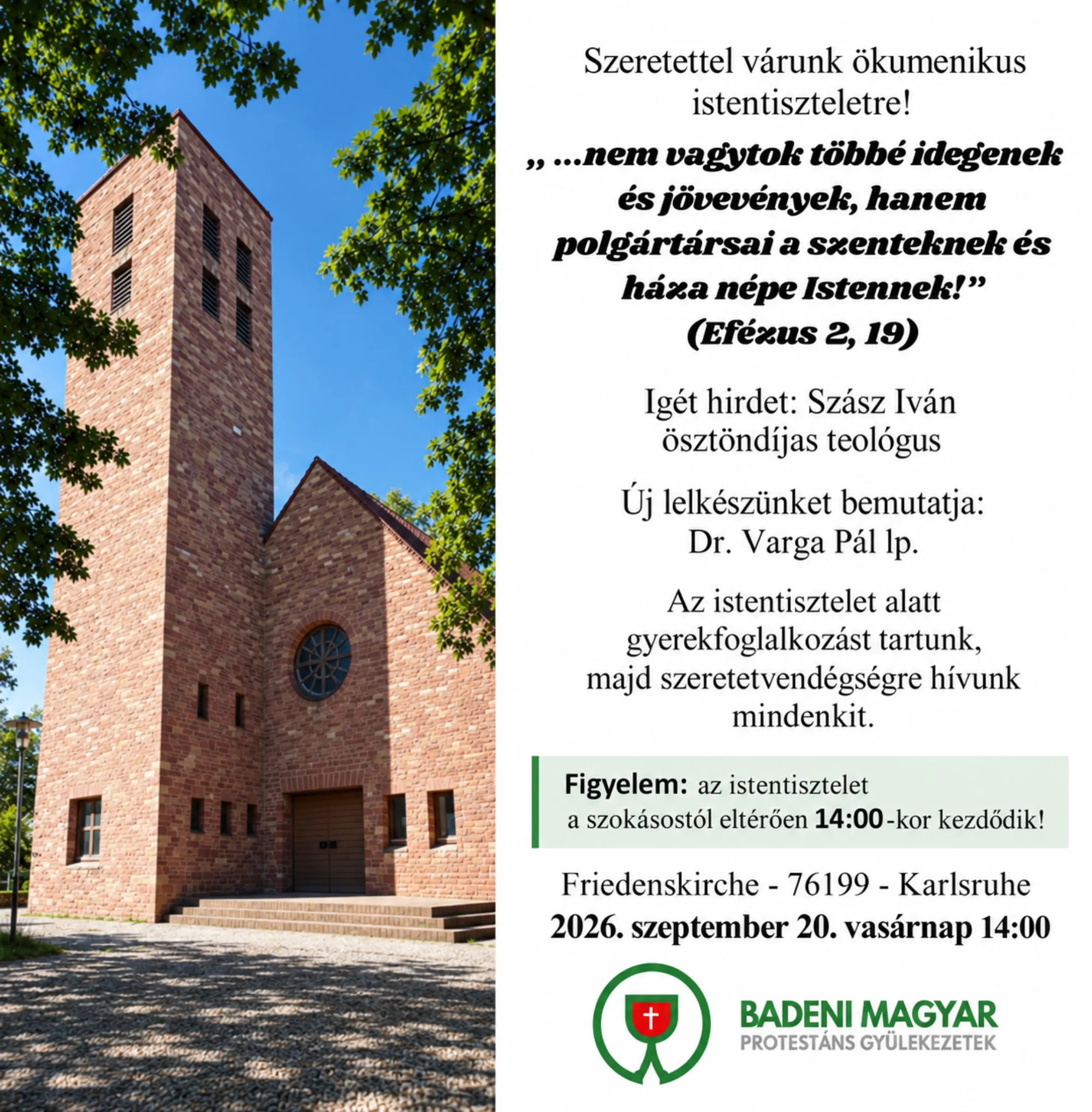 Ökumenikus istentisztelet